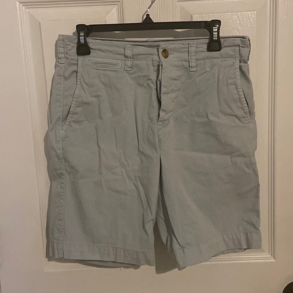 very Light blue/ gray American eagle dress-casual above knee fit no damage